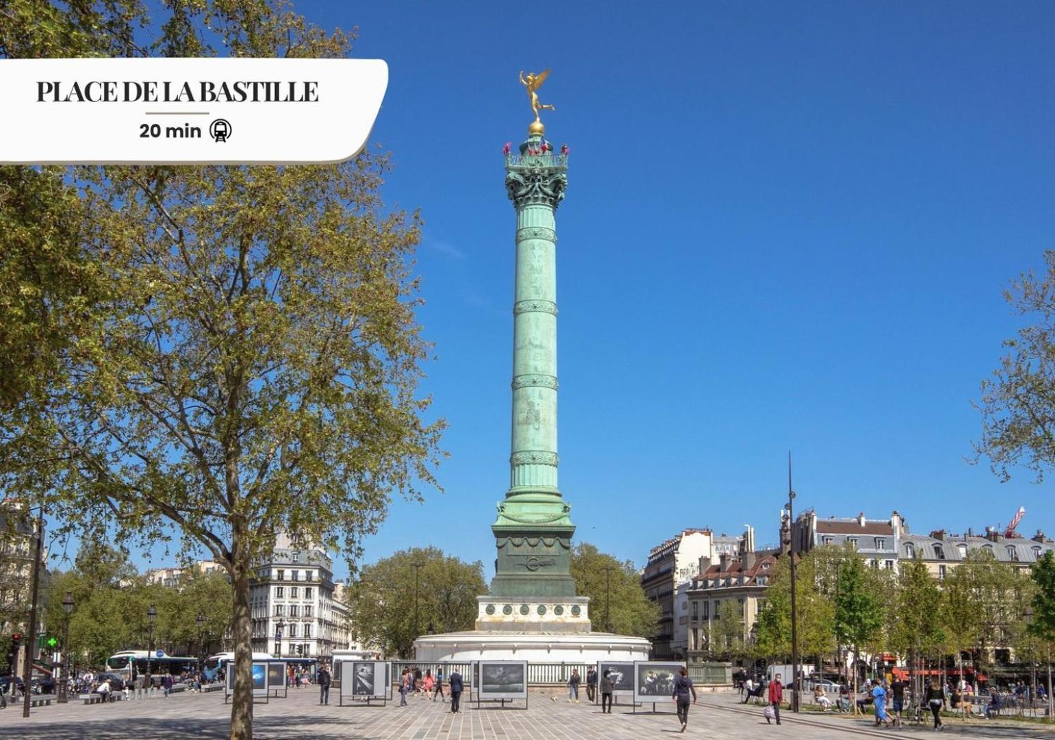 154 Suite Phil - Superbe Appartement A Paris. Экстерьер фото